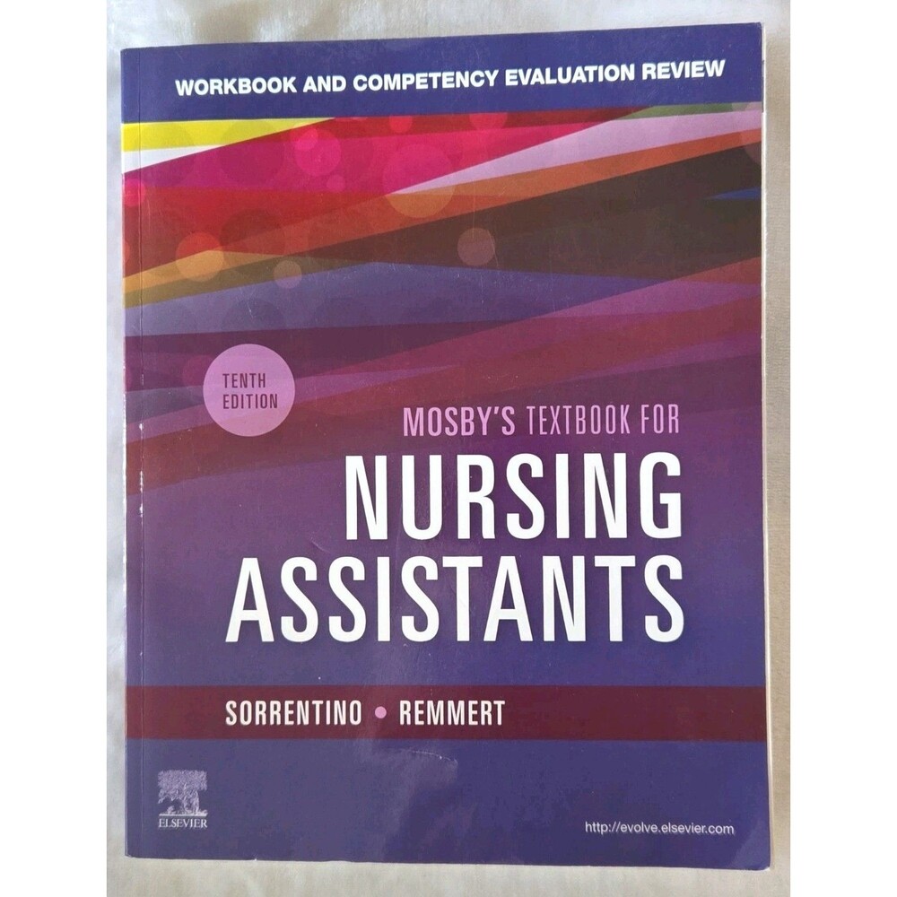 Mosby's Nursing Assistants Workbook & Competency Review 10th Ed Elsevier 2021
